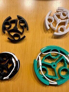 Flexible Cable organizer is a beautifully designed 3D printable model, perfect f